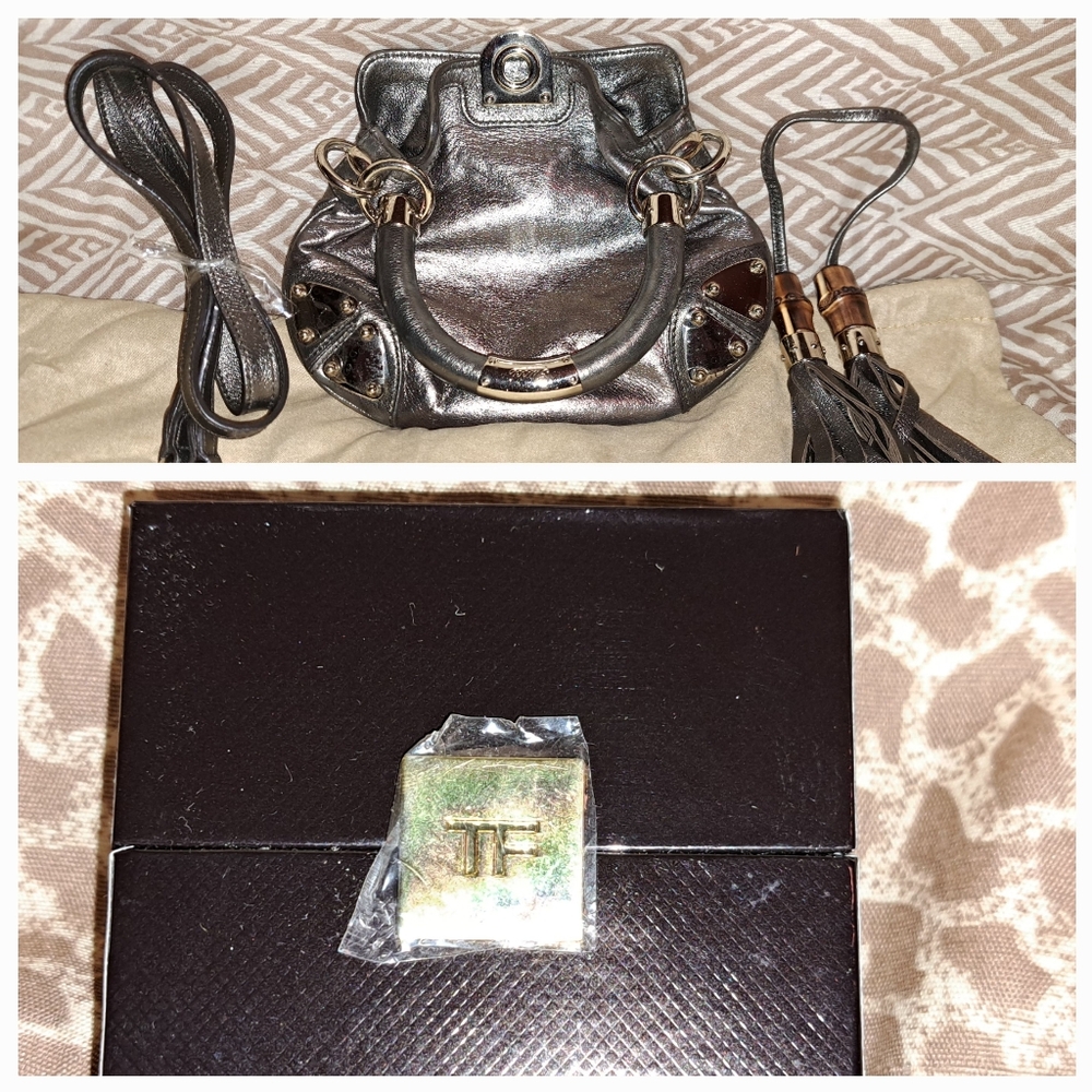 Gucci Bag with removal strap and tassels